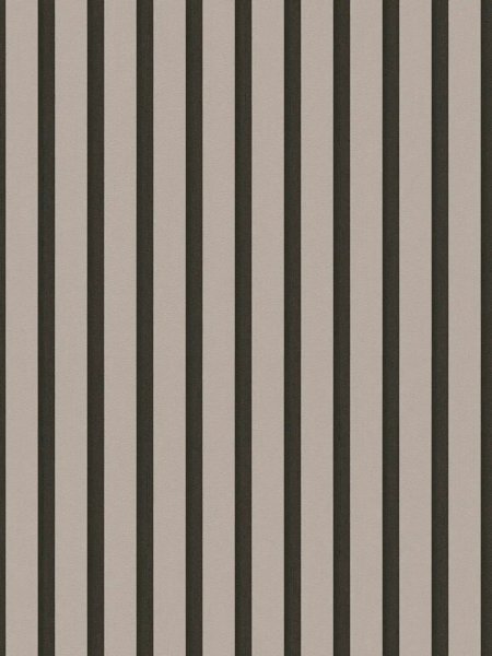 Vliesová tapeta lamely, pruhy béžové, černé  (0,53 x 10,05 m) 786283 / Tapety na zeď 786283 PintWalls III A.S.Création