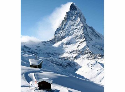 Vliesová fototapeta Matterhorn 225 x 250 cm + lepidlo zdarma / MS-3-0073 vliesové fototapety na zeď DIMEX