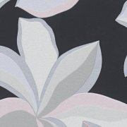Vliesová tapeta modrá, růžová, černá, květy 389081 / Tapety na zeď 38908-1 House of Turnowsky (0,53 x 10,05 m) A.S.Création