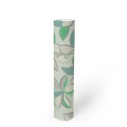 Vliesová tapeta zelené, tyrkysové květy 389083 / Tapety na zeď 38908-3 House of Turnowsky (0,53 x 10,05 m) A.S.Création
