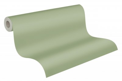 Vliesová tapeta jednobarevná zelená, khaki 376804 / Tapety na zeď 37680-4 New Life (0,53 x 10,05 m) A.S.Création