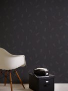 Moderní vliesová grafická tapeta do bytu - barva černá, šedá, červená, s metalickými odlesky, antracit, vzor č. 376773. Kvalitní omyvatelná tapeta z kolekce New Life od AS Création