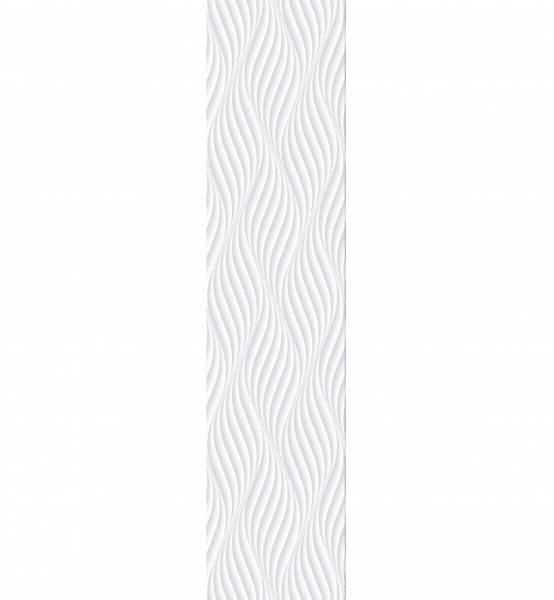 Samolepicí dekorační pás 3D Vlny Vlnovky šedé 60 x 260 cm / samolepící dekorativní strukturovaná tapeta DS-016 DIMEX