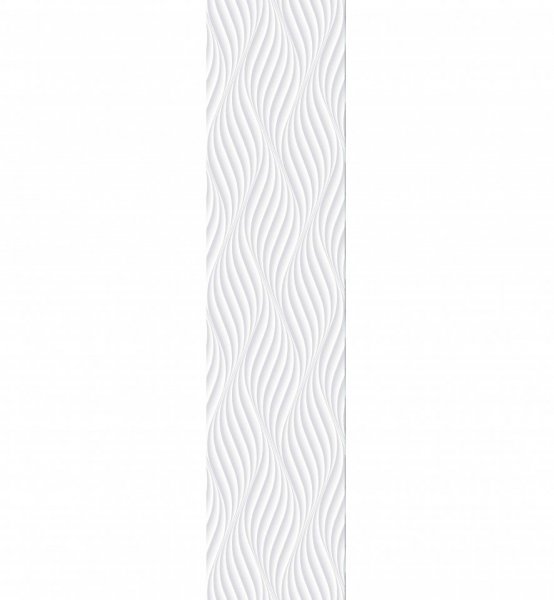 Samolepicí dekorační pás 3D Vlny Vlnovky šedé 60 x 260 cm / samolepící dekorativní strukturovaná tapeta DS-016 DIMEX