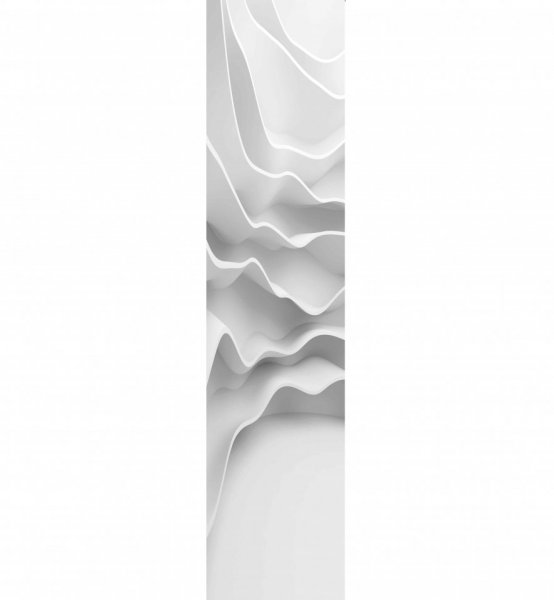 Samolepicí dekorační pás 3D Vlna 60 x 260 cm / samolepící dekorativní strukturovaná tapeta DS-015 DIMEX
