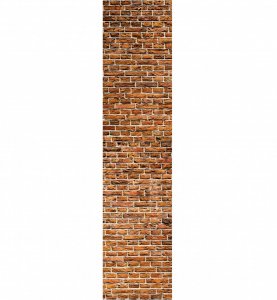 Samolepicí dekorační pás Cihly, stará cihlová zeď 60 x 260 cm / samolepící dekorativní strukturovaná tapeta DS-012 DIMEX