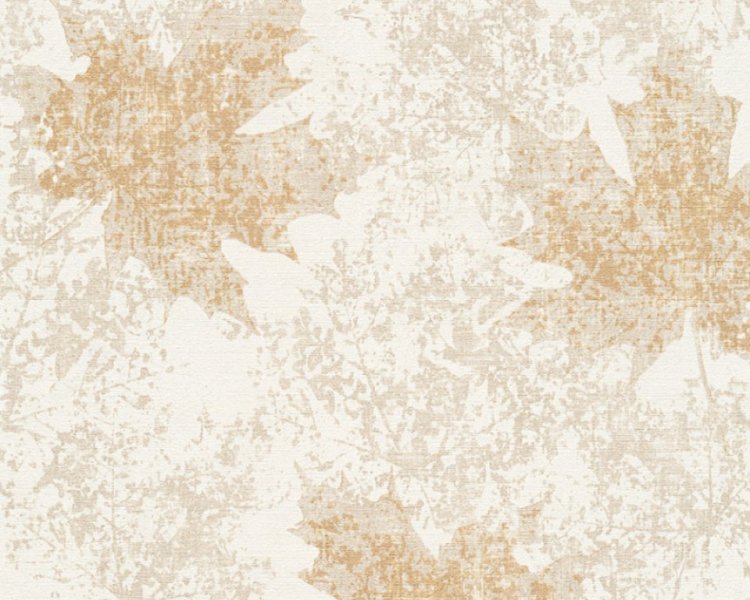 Vliesová tapeta krémové javorové listy 32264-4 / Tapety na zeď 322644 Borneo (0,53 x 10,05 m) A.S.Création