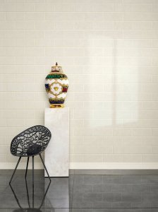 Luxusní vliesová 3D tapeta 34322-5 imitace krémově béžového obkladu / Tapety na zeď 343225 Versace 3 (0,70 x 10,05 m) A.S.Création
