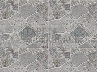 Samolepící tapeta vintage dlaždice, dlažba, šířka 67,5 cm, metráž 14138 / samolepicí fólie a tapety VINTAGE STONE TILES Venilia / Gekkofix