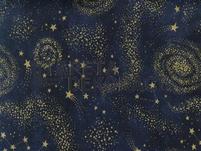 Samolepící tapeta Noční hvězdná obloha, zářící hvězdy šířka 45 cm, metráž 14132 / samolepicí fólie a tapety STARRY NIGHT Venilia / Gekkofix