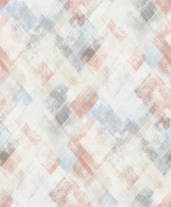 Vliesová tapeta geometrická, žíhaná - modrá, červená, bílá 88906 / Tapety na zeď Fresh Up (0,53 x 10,05 m) Marburg