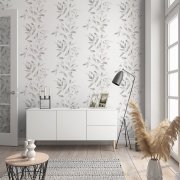 Vliesová tapeta tráva, fialová, modrá, bílá 88912 / Tapety na zeď Fresh Up (0,53 x 10,05 m) Marburg