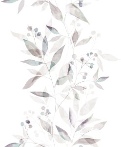 Vliesová tapeta tráva, fialová, modrá, bílá 88912 / Tapety na zeď Fresh Up (0,53 x 10,05 m) Marburg