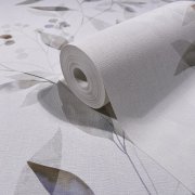 Vliesová tapeta tráva, zelená, modrá, bílá 88914 / Tapety na zeď Fresh Up (0,53 x 10,05 m) Marburg