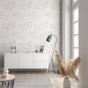 Vliesová tapeta větvičky béžové, bílé 88933 / Tapety na zeď Fresh Up (0,53 x 10,05 m) Marburg