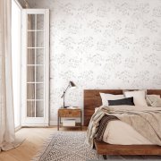 Vliesová tapeta větvičky zelené, béžové, bílé 88934 / Tapety na zeď Fresh Up (0,53 x 10,05 m) Marburg