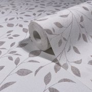 Vliesová tapeta šedé drobné lístečky 88948 / Tapety na zeď Fresh Up (0,53 x 10,05 m) Marburg