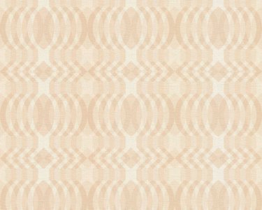 Vliesová tapeta retro, geometrická - béžová, krémová 395345 / Tapety na zeď 39534-5 retro Chic (0,53 x 10,05 m) A.S.Création