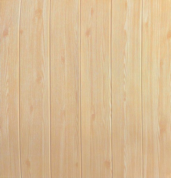 3D pěnový obkladový samolepicí panel na zeď PW203 světlé dřevo 70 x 70 cm / samolepicí stěnové obkladové panely Grace