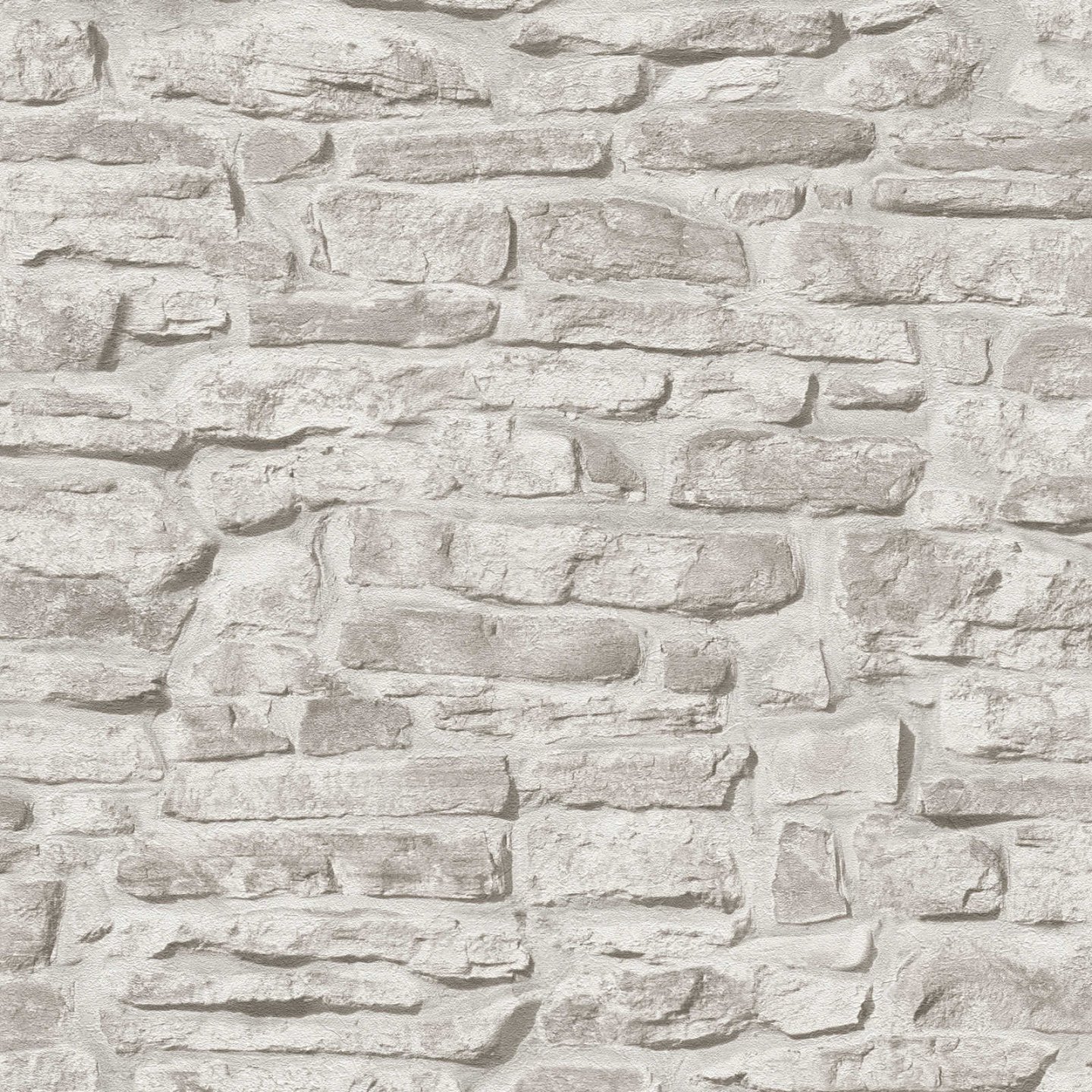 Vliesová tapeta přírodní kámen, kamenná stěna, béžová, šedá, 388153 / Tapety na zeď 38815-3 Bricks & Stones (0,53 x 10,05 m) A.S.Création