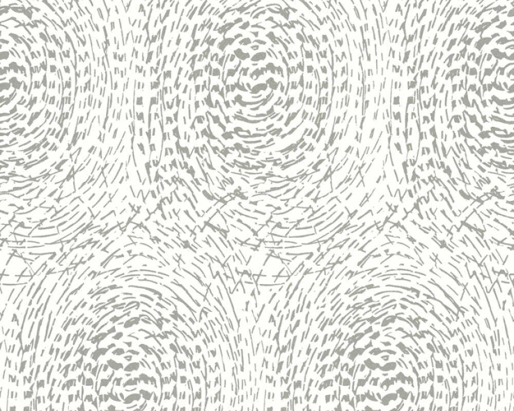 Vliesová tapeta 33373-2 grafická bílá / Tapety na zeď 333732 AP Alpha (0,53 x 10,05 m) A.S.Création