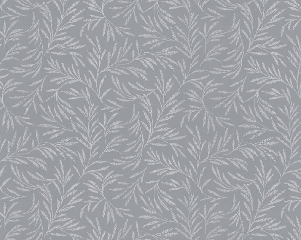 Vliesová tapeta 33326-4 šedá, stříbrná, rostliny / Tapety na zeď 333264 AP Alpha (0,53 x 10,05 m) A.S.Création
