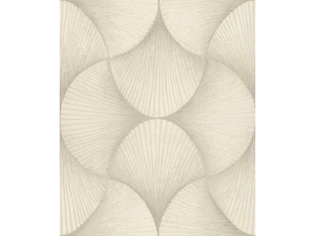 3D vliesová tapeta béžová, geometrická 608236 / Tapety na zeď Sky Lounge (0,53 x 10,05 m) Rasch