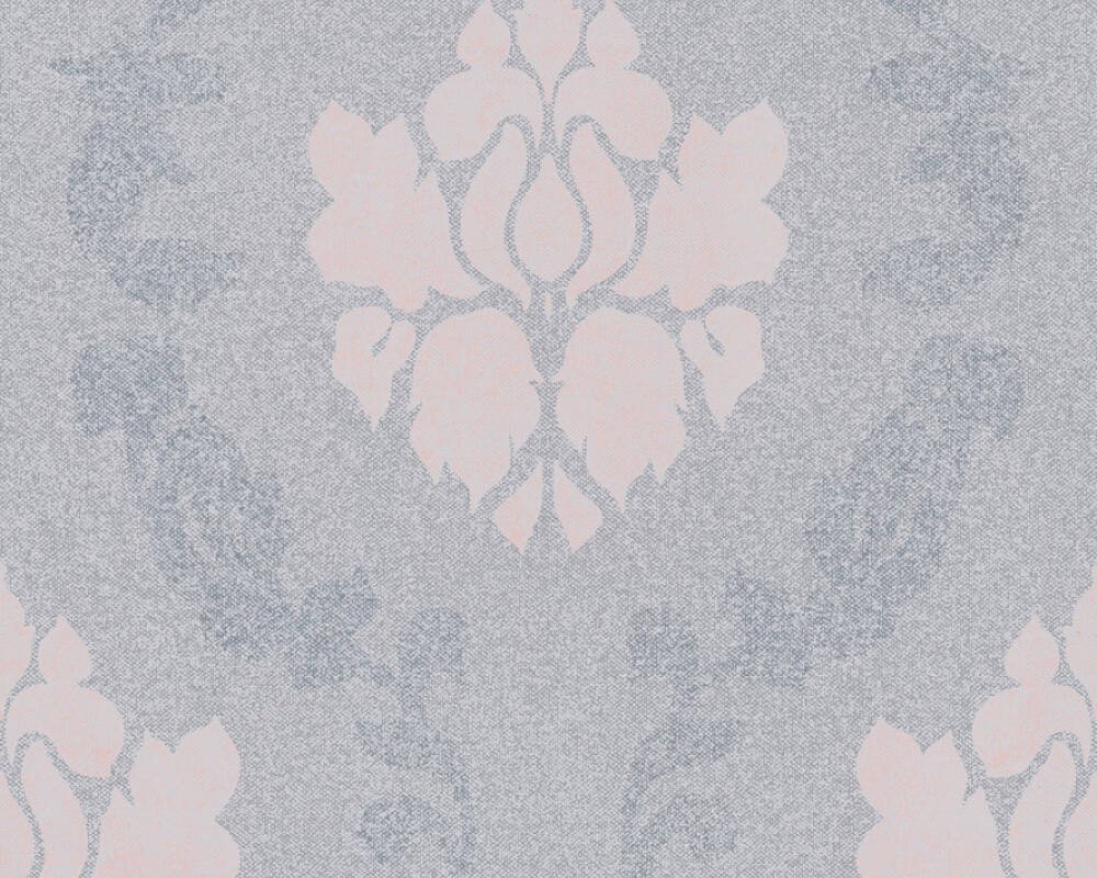 Vliesová tapeta šedá, růžová barokní 375523 / Tapety na zeď 37552-3 New Elegance (0,53 x 10,05 m) A.S.Création
