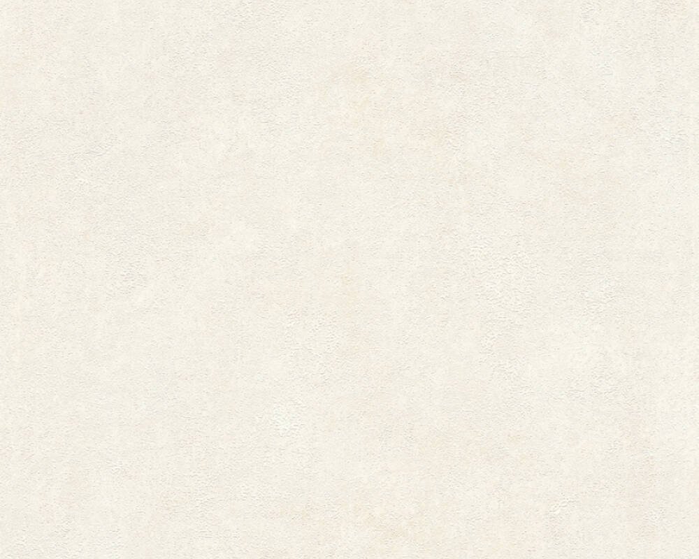 Vliesová tapeta 374251 UNI - krémová, bílá / Tapety na zeď 37425-1 New Walls (0,53 x 10,05 m) A.S.Création