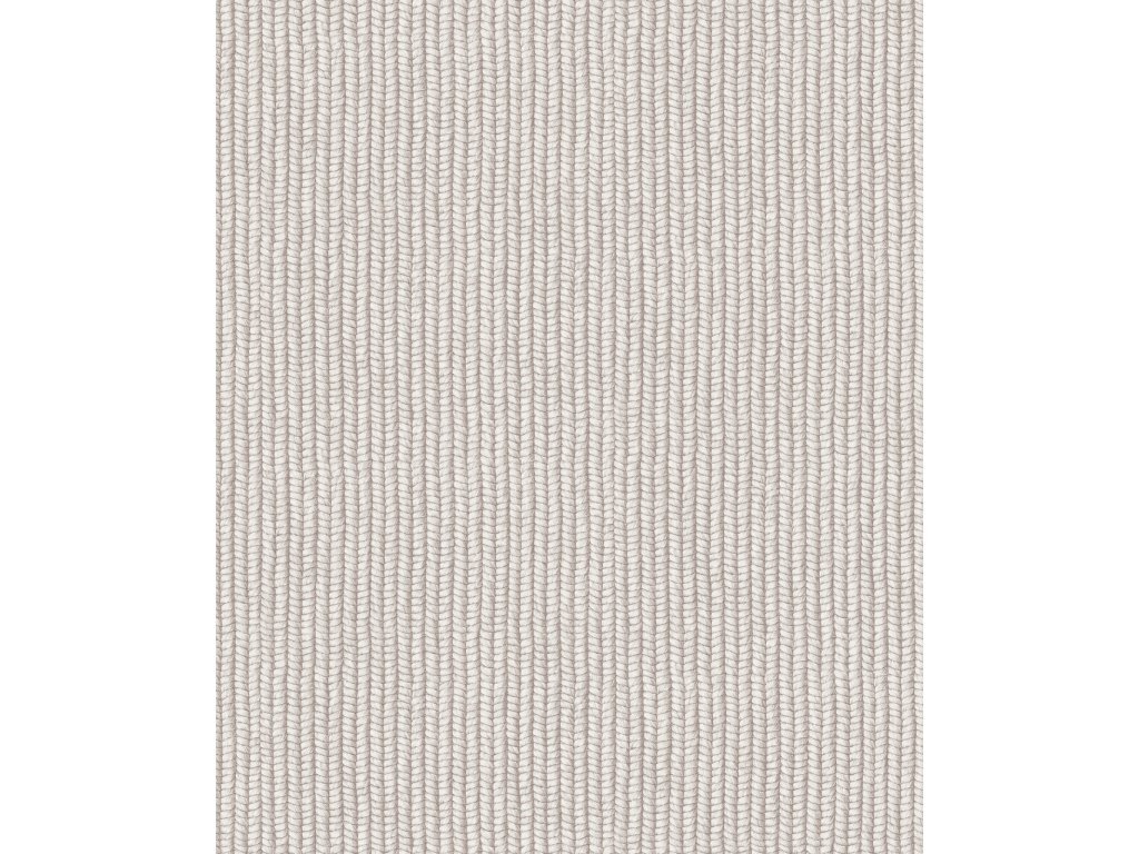 Vliesová tapeta šedá tkanina, textil MA947485 / Tapety na zeď Flora (0,53 x 10,05 m) Marburg