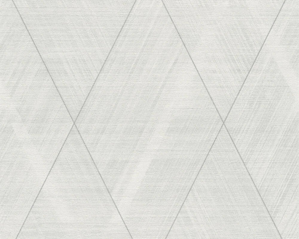 Vliesová 3D tapeta šedá, bílá, metalická 388243 / Tapety na zeď 38824-3 BOS - battle of style (0,53 x 10,05 m) A.S.Création