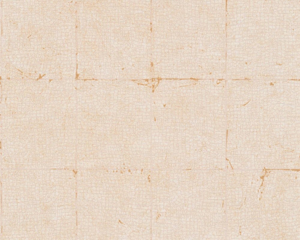 Vliesová tapeta béžové dlaždice, efekt krakeláž - povrchové trhlinky 385261 / Tapety na zeď 38526-1 Desert Lodge (0,53 x 10,05 m) A.S.Création