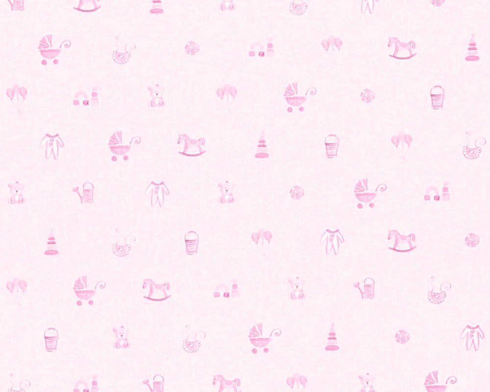 Dětská vliesová tapeta 35854-1 růžová / Vliesové tapety na zeď 358541 Dimex 2020 (0,53 x 10,05 m) A.S.Création