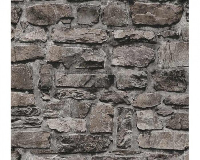 Vliesová tapeta 36370-4 šedo-černý kámen / Vliesové tapety na zeď 363704 Il Decoro / Dimex 2020 (0,53 x 10,05 m) A.S.Création