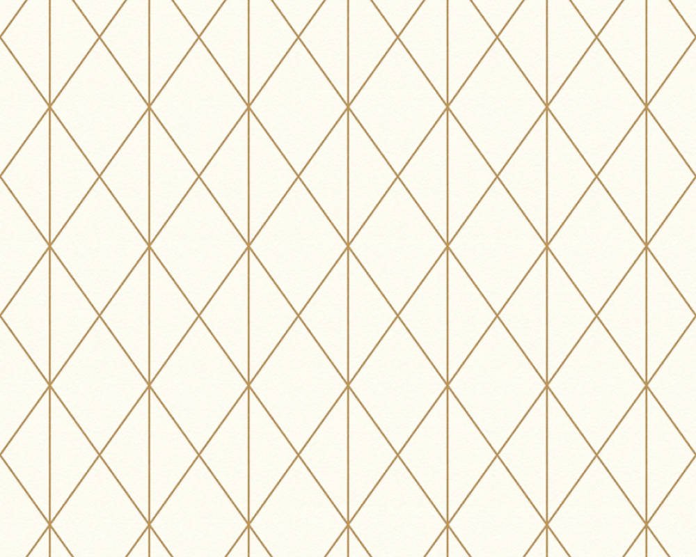 Vliesová tapeta 36575-1 zlatá geometrická / Vliesové tapety na zeď 365751 Designdschungel 2 (0,53 x 10,05 m) A.S.Création