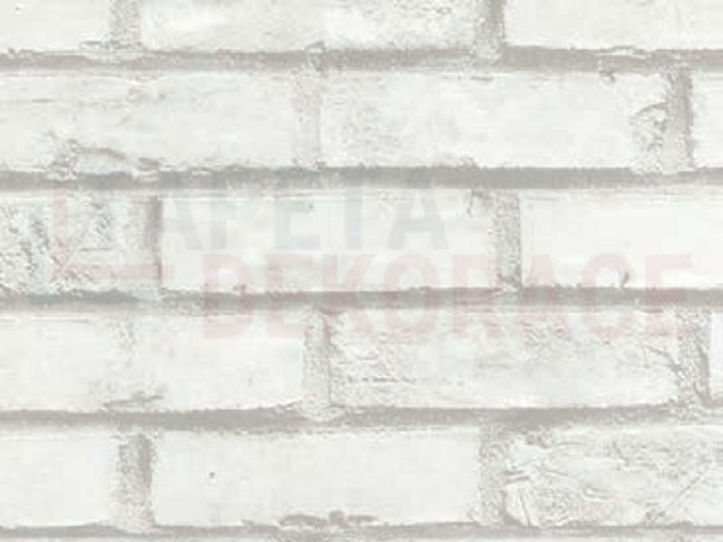 Samolepicí tapeta cihla bílá, šířka 45 cm, metráž 55680 / 12207 samolepící folie cihly bílé brick Venilia / Gekkofix