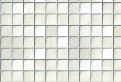 Samolepicí fólie bílá mozaika, šířka 45 cm, metráž / samolepící tapeta TOSCANA WHITE 11509 Gekkofix