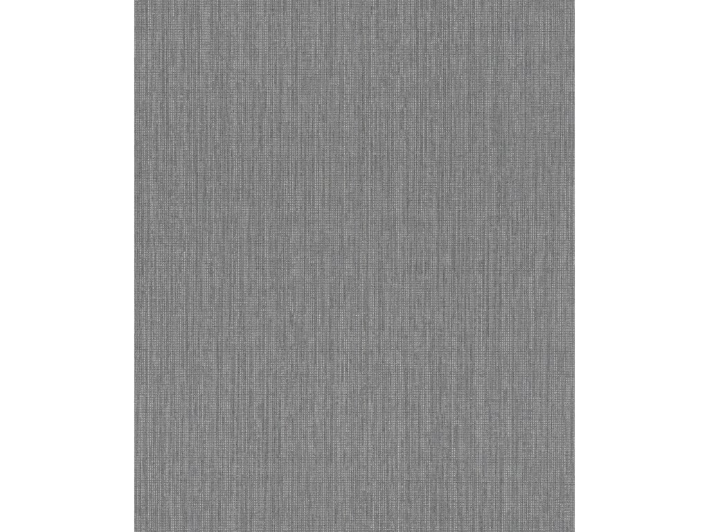 Vliesová tapeta 484250 jednobarevná imitace textilu - juta šedá, stříbrná / Tapety na zeď Florentine III (0,53 x 10,05 m) Rasch