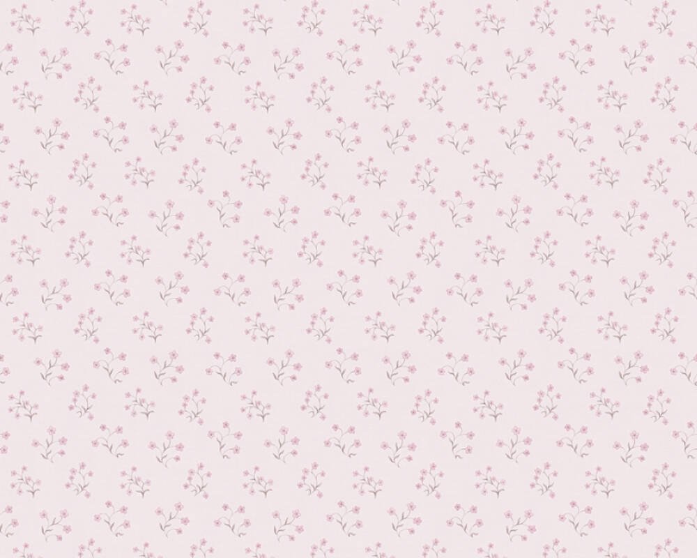 Vliesová tapeta květinový vzor - krémová, růžová, taupe 390743 / Tapety na zeď 39074-3 Maison Charme (0,53 x 10,05 m) A.S.Création