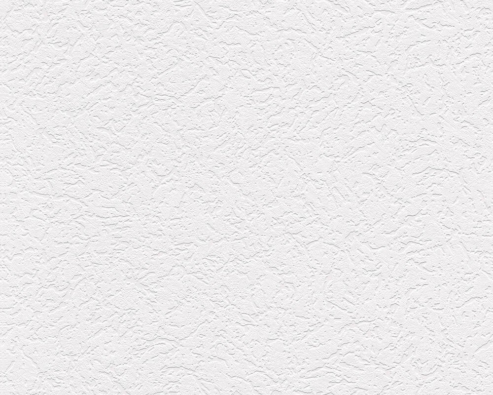 Tapeta bílá struktura omítky, přetíratelná 272812 / Tapety na zeď 2728-12 Simply White 3 (0,53 x 15 m) A.S.Création