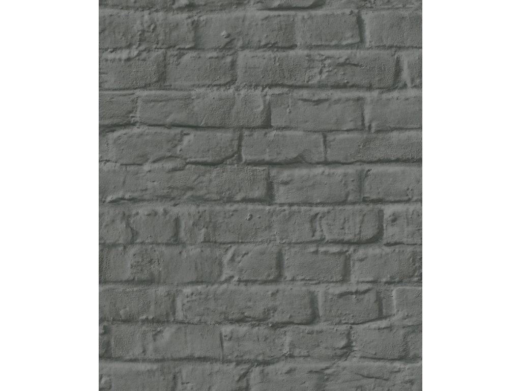 Vliesová tapeta šedo-černá cihla MA934170 / Tapety na zeď Loft superior (0,53 x 10,05 m) Marburg