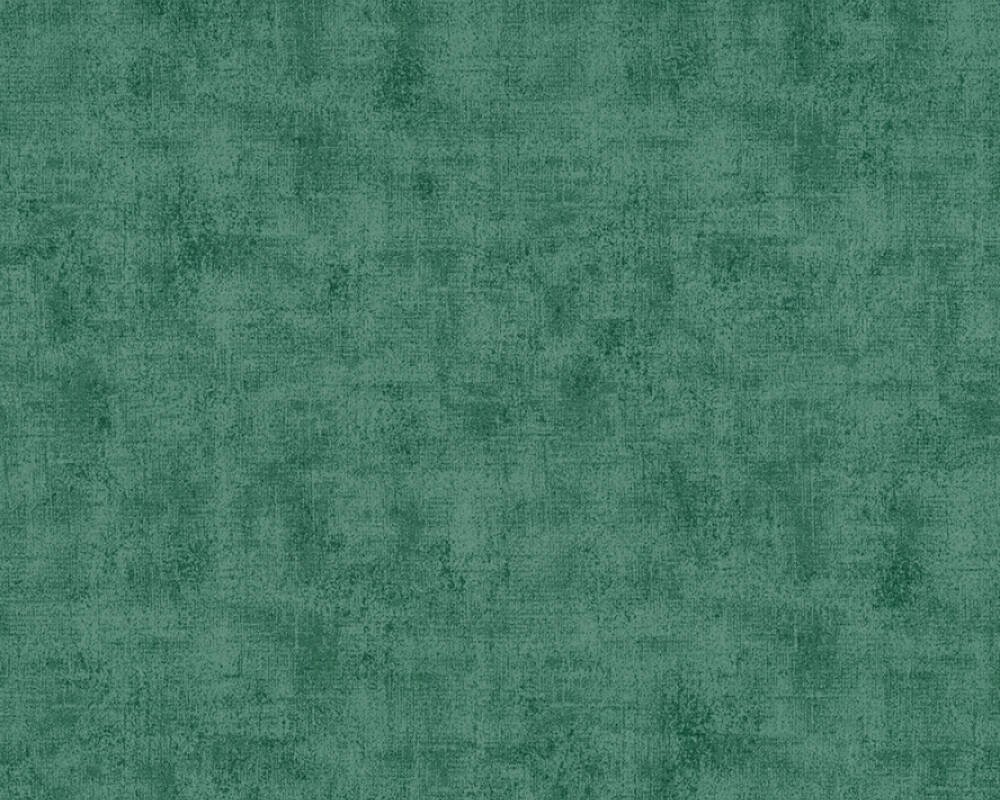 Vliesová tapeta zelená, UNI jednobarevná, štuk, omítka 374173 / Tapety na zeď 37417-3 New Studio 2.0 (0,53 x 10,05 m) A.S.Création