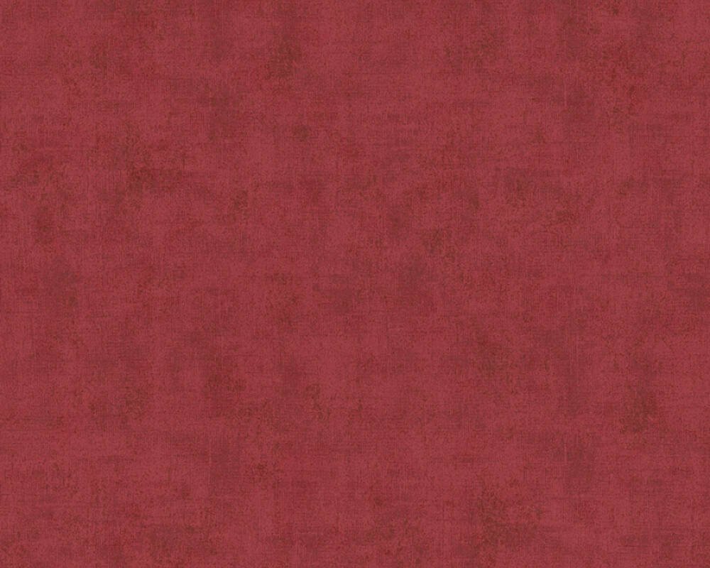 Vliesová tapeta červená, UNI jednobarevná, štuk, omítka 374172 / Tapety na zeď 37417-2 New Studio 2.0 (0,53 x 10,05 m) A.S.Création