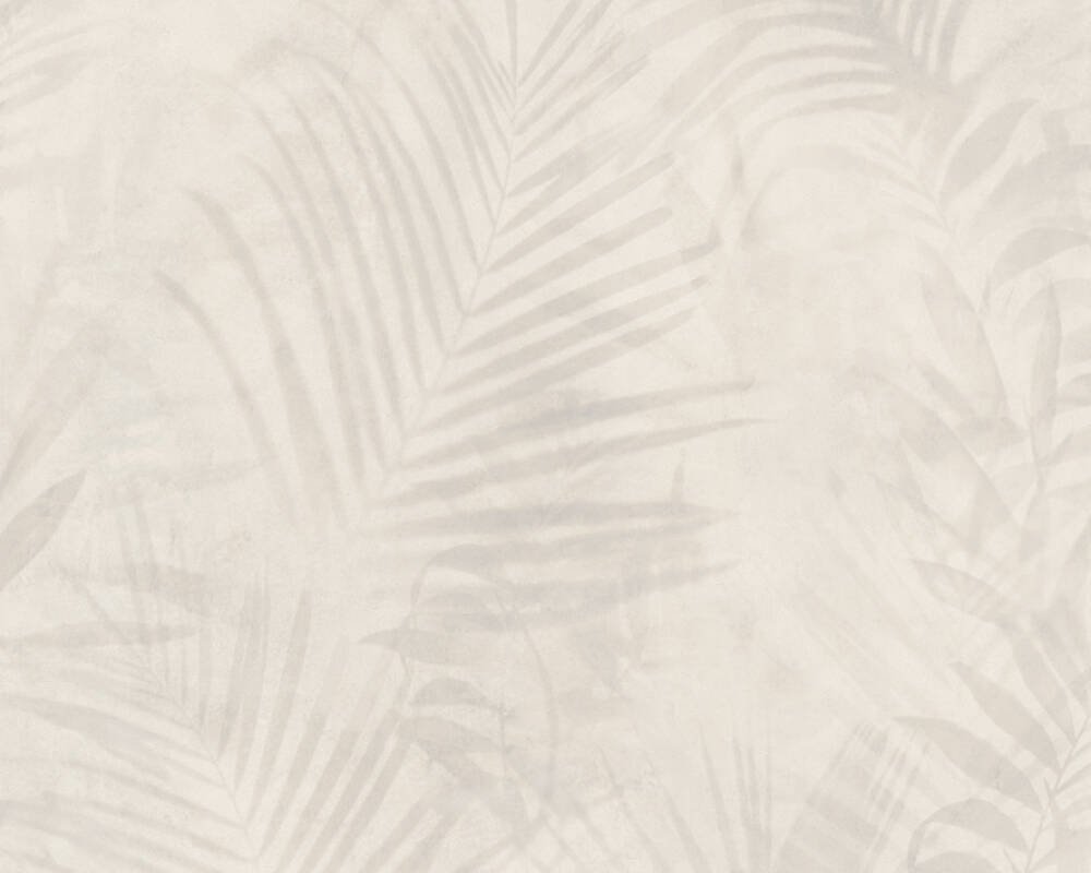 Vliesová tapeta béžová, krémová, šedá, taupe, džungle, listy 374113 / Tapety na zeď 37411-3 New Studio 2.0 (0,53 x 10,05 m) A.S.Création