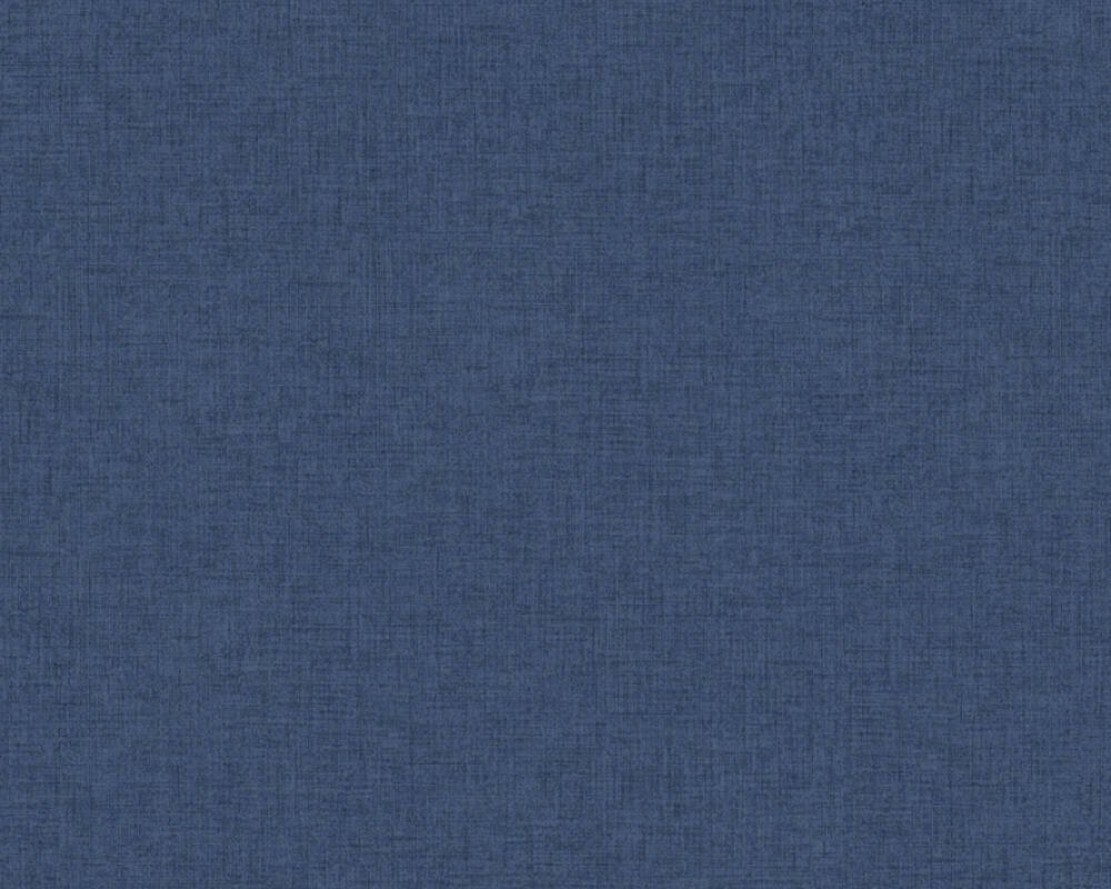 Vliesová tapeta UNI modrá 374313 / Tapety na zeď 37431-3 New Walls (0,53 x 10,05 m) A.S.Création