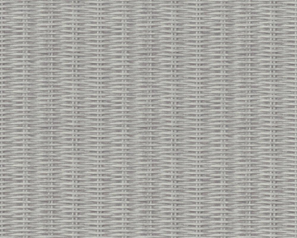 Vliesová tapeta Ratan, proutí, barva šedá, 373932 / Tapety na zeď 37393-2 New Walls (0,53 x 10,05 m) A.S.Création