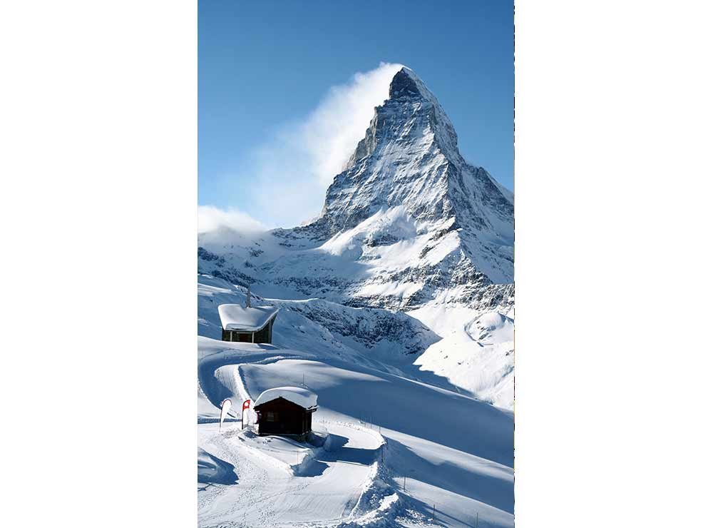 Vliesová fototapeta Matterhorn 150 x 250 cm + lepidlo zdarma / MS-2-0073 vliesové fototapety na zeď DIMEX