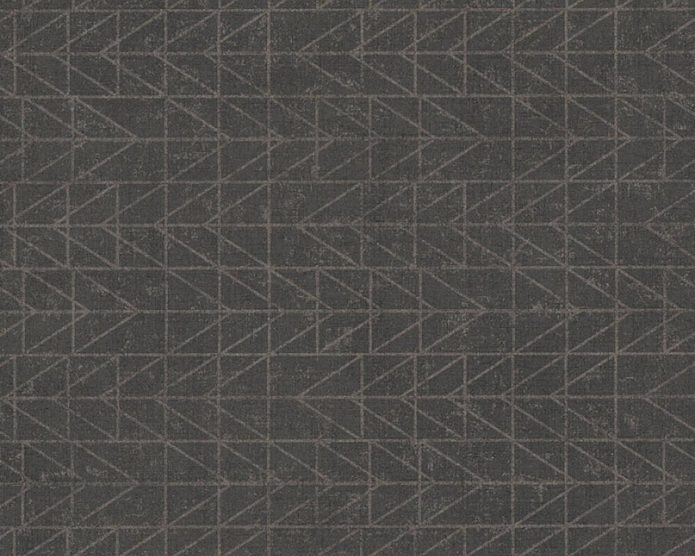 Vliesová tapeta 37174-1 geometrická, černá, zlatá / Vliesové tapety na zeď 371741 Ethnic Origin (0,53 x 10,05 m) A.S.Création