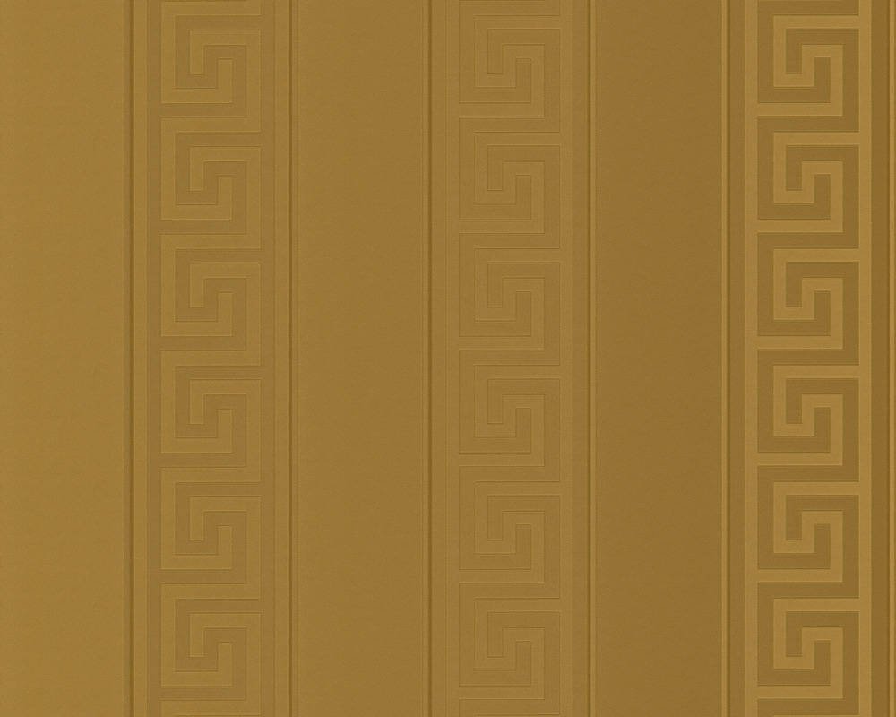 Luxusní vliesová tapeta 93524-2 grafická zlatá / Tapety na zeď 935242 Versace 3 (0,70 x 10,05 m) A.S.Création