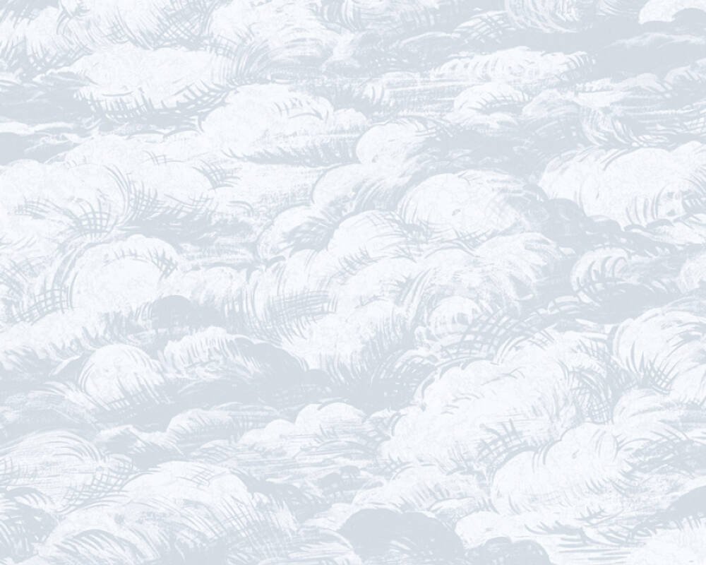 Vliesová tapeta šedá, obloha, mraky 377052 / Tapety na zeď 37705-2 Jungle Chic (0,53 x 10,05 m) A.S.Création
